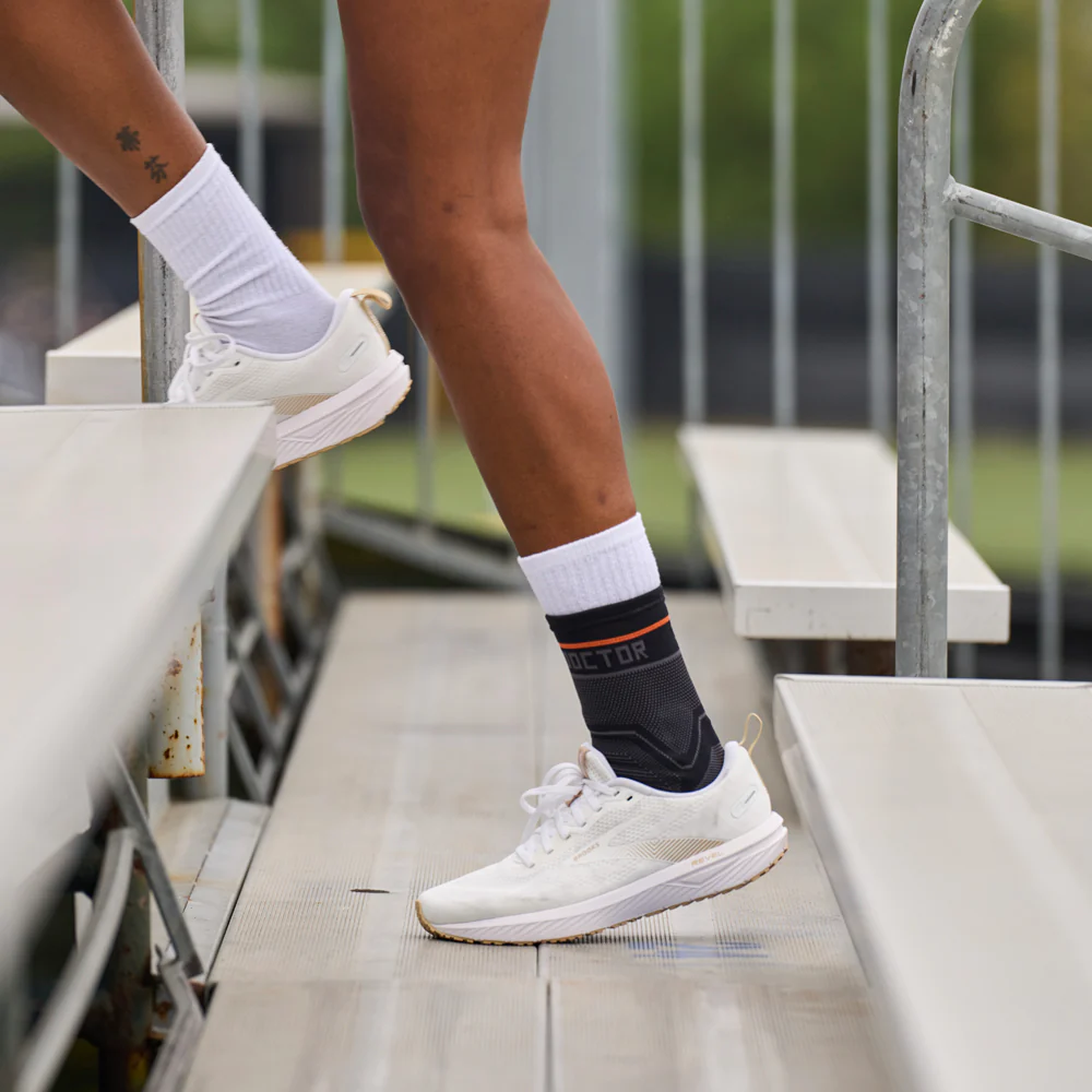 Compression Knit Ankle Sleeve with Gel Support - Image 5